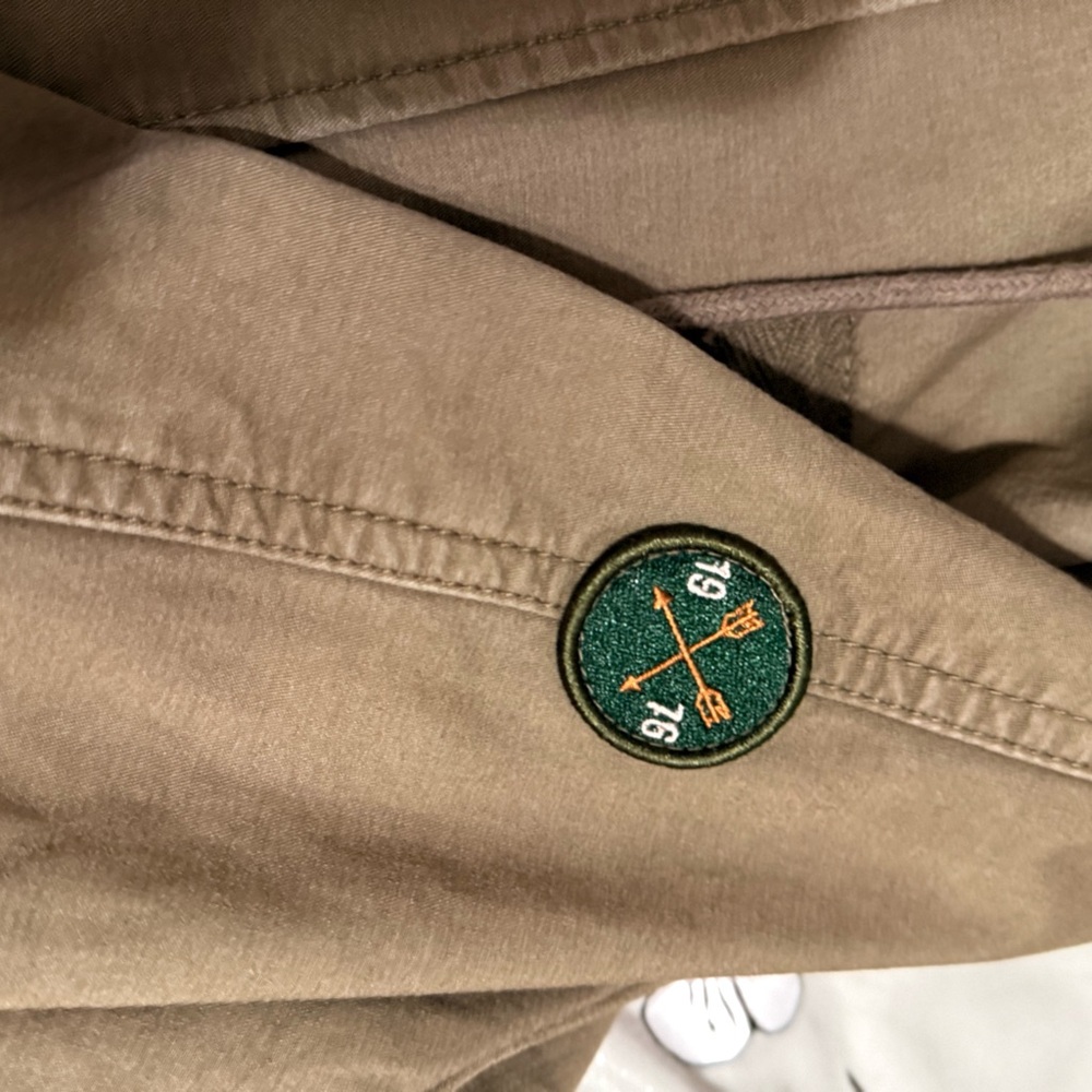 Superdry Military Field Jacket in Khaki Brown - Picture 10 of 10